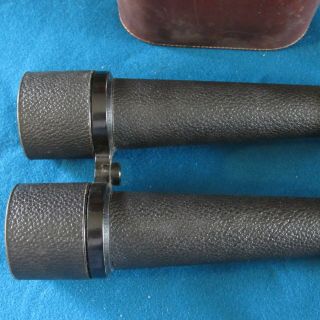 Vintage Carl Zeiss Jena Delfort 18 x 50 binoculars with leather case 3