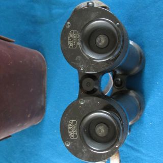 Vintage Carl Zeiss Jena Delfort 18 x 50 binoculars with leather case 4