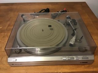 Rare Vintage Sony Ps - 515 Dual Voltage Direct Drive Turntable