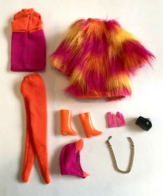 Vintage 1960’s Barbie Francie 1766 Wild Bunch Outfit Complete