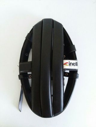 Nos Cinelli Helmet Leather Hairnet Size 0 Vintage Italian Road Bike