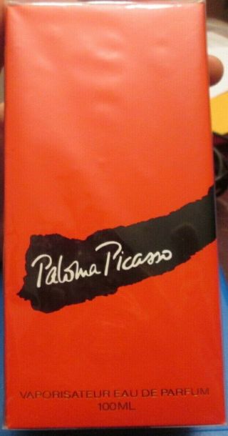 Vintage 1994 Cosmair Paloma Picasso 100 Ml 3.  4 Oz Eau De Parfum Perfume Edp