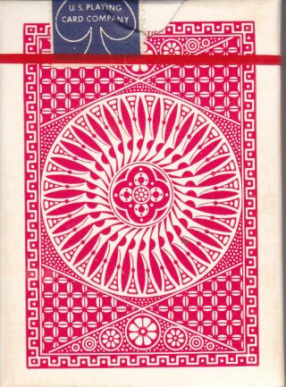 Tally - Ho Playing Cards Red Vintage 1970 ' s Era Deck Seal Wrapped Pack 2