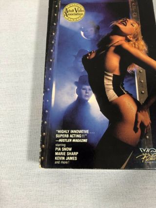 Vintage Cafe Flesh Cult VHS Horror Film Pia Snow VTG Erotic Horror (Very Rare) 3