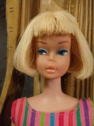 Barbie American Girl Pale Blond Vintage 1965 3 Days Only