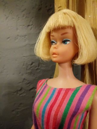 Barbie American Girl Pale Blond Vintage 1965 3 days only 8
