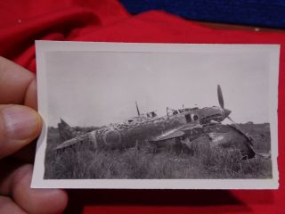 Old Ww2 Military Photo Snapshot Aircraft A - 72