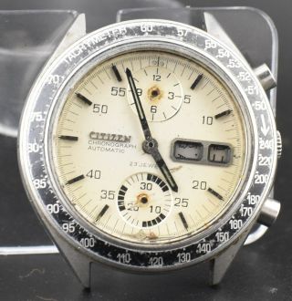 Vintage Citizen Speedy Chronograhp Automatic 23 Jewels Watch.