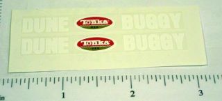 Tonka Mighty Dune Buggy Hood Stickers Tk - 108