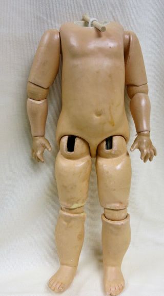 Antique ?german Child Doll Composition Body -