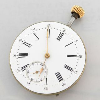 Lecoultre Repeater Hand Winding Vintage Pocket Watch Movement,  Dial And Hands