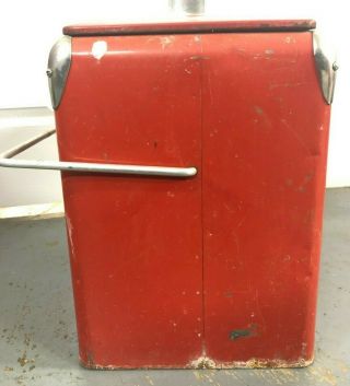 Vintage Coca Cola Coke Ice Box Cooler 16.  5 