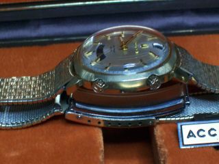 Bulova Accutron Rare Dual Time No 1970 2185 Mark Ii Astronaut Watch