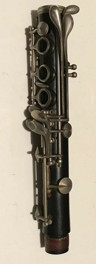 Vintage Wooden Evette Clarinet Sponsored by Buffet Made in Paris France 7