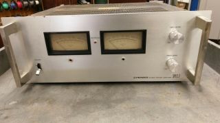 Vintage Pioneer Spec - 2 Stereo Power Amplifier Supply Rack Parts Repair