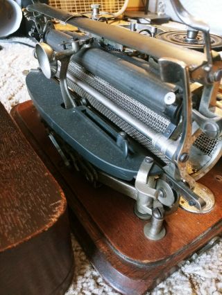 Antique Hammond Typewriter No.  Model 2 Serial 61434 Made in York 1892/93 2