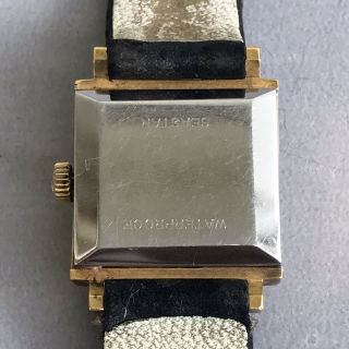 Vintage TISSOT VISODATE AUTOMATIC SEASTAR Wristwatch Square Watch Waterproof 8