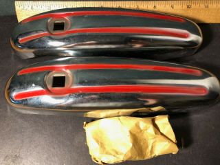 Vintage 1939 1940 Plymouth Bumper Guards Set Of 2 With Bolts -