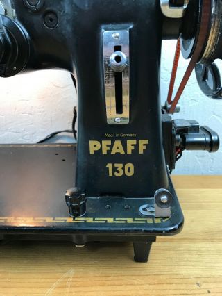 Vintage PFAFF SEWING MACHINE 130 - Made in Germany 8