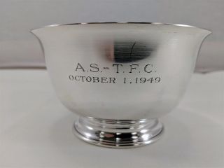 Vintage Georg Jensen Sterling Silver Bowl 1949