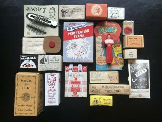 Vintage Magic Trick W/ Great Packaging - Adams,  Royal,  E - Z Magic,  Etc.