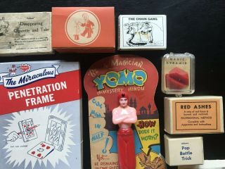 Vintage magic trick w/ great packaging - Adams,  Royal,  E - Z Magic,  etc. 4