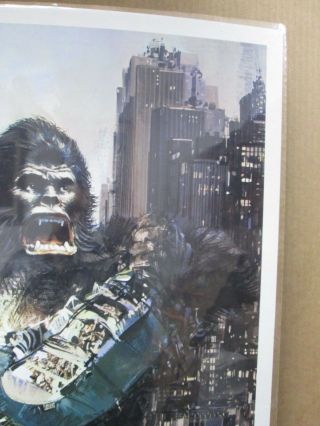 Vintage Poster KING KONG the Movie 1976 Inv 1042 2