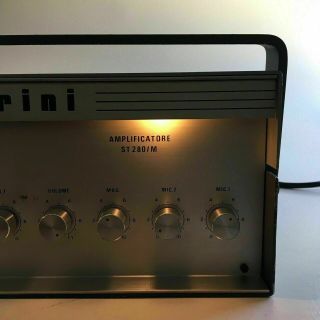 Vintage Semprini Amplificatore ST280/M Audio Amplifier Mixer / 4