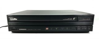Vtg Pioneer Ld - 838d Laservision Laser Disc Player &