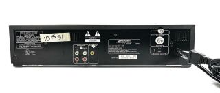 VTG Pioneer LD - 838D Laservision Laser Disc Player & 4