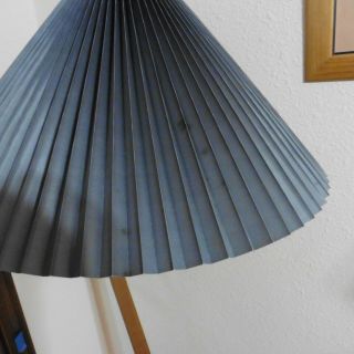 Vintage Caprani Danish Bentwood Floor Lamp MidCentury Modern With Shade 7