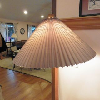 Vintage Caprani Danish Bentwood Floor Lamp MidCentury Modern With Shade 9