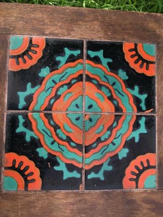 Vintage MISSION CALIFORNIA TILE TOP TABLE - CATALINA - MONTEREY - 1930 ' S ? 2