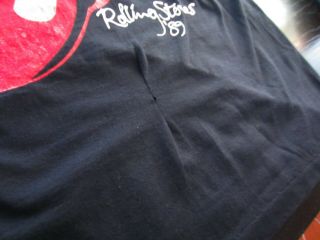 Vintage Men ' s Rolling Stones 1989 Steel Wheels T Shirt Size XL 5