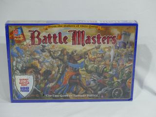 Battle Masters Milton Bradley Vintage Fantasy Board Game