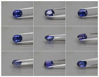 Rare 2.  41ct 8.  3x6.  5mm IF Oval Natural Color Change Sapphire,  Heated Only 5