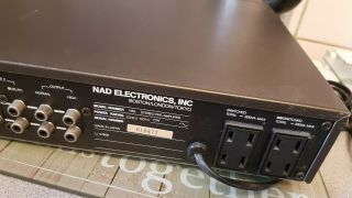 NAD 1155 Pre Amplifier High Output Made in Japan Rare HTF VTG Cond 5