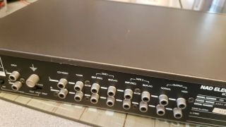 NAD 1155 Pre Amplifier High Output Made in Japan Rare HTF VTG Cond 6