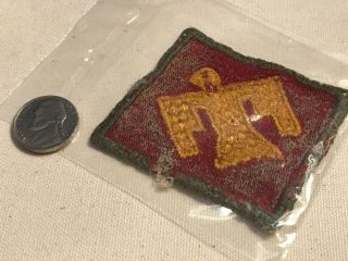WWII US Army 45th Infantry Division Patch - CE,  FE,  Greenback 2