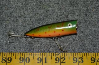 Vintage Heddon Chugger Spook Fishing Lure