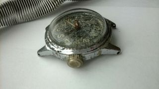 Vintage Military World War II Elgin Type A - 11 AF43 Wristwatch 539 15j Gold wash 4