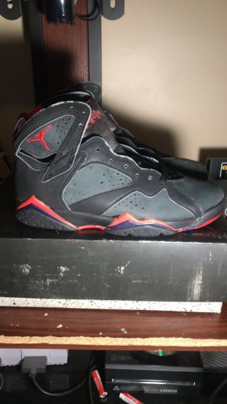 1992 Jordan 7 Dark Charcoal Deadstock Size 8.  5 Vintage Og