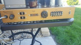 2 Vintage Heathkit W5m Tube Mono Amplifier Genalex Kt66