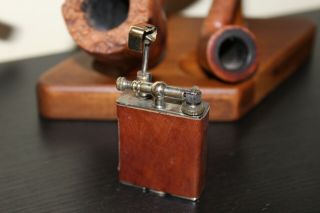 Vintage Parker Beacon (dunhill) Lift Arm Petrol Lighter - Made In Switzerland.