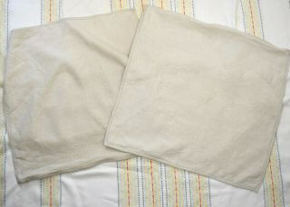 2 RESTORATION HARDWARE FORNIER BASTIDE Vtg French Mill Linen Pillow Cover 22” 3