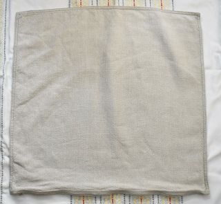 2 RESTORATION HARDWARE FORNIER BASTIDE Vtg French Mill Linen Pillow Cover 22” 4