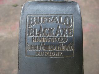 Embossed Vintage 3 1/4 Lb.  Buffalo Black Axe
