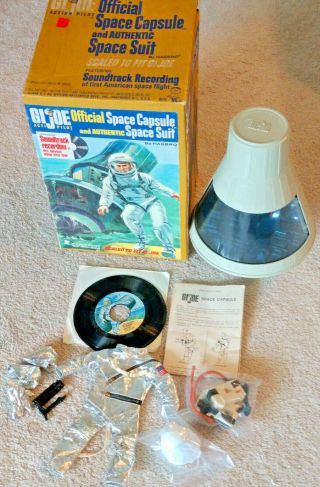 Vintage 1964 66 Gi Joe Space Capsule -