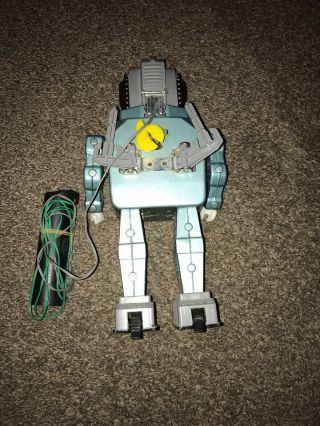 OLD VINTAGE JAPAN HORIKAWA TIN TOY SPACE ROBOT BATTERY OPERATED 6