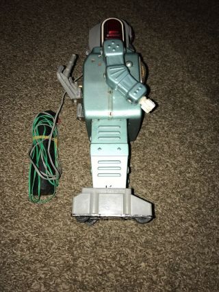 OLD VINTAGE JAPAN HORIKAWA TIN TOY SPACE ROBOT BATTERY OPERATED 7